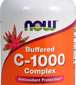 NOW Foods Vitamina C Buffered C-1000 Sustained Release - 90 Tablets