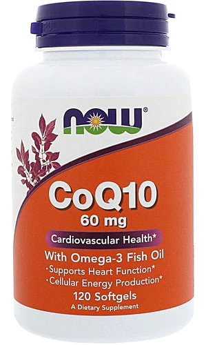 Comprar now foods coq10 with omega-3 fish oil -- 60 mg - 120 softgels preço no brasil coq10 suporte ao coração tópicos de saúde suplemento importado loja 257 online promoção -
