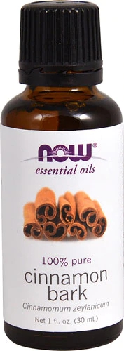 Óleo Essencial de Casca de Canela NOW Foods 29.57ml - Pura Essência Aromática