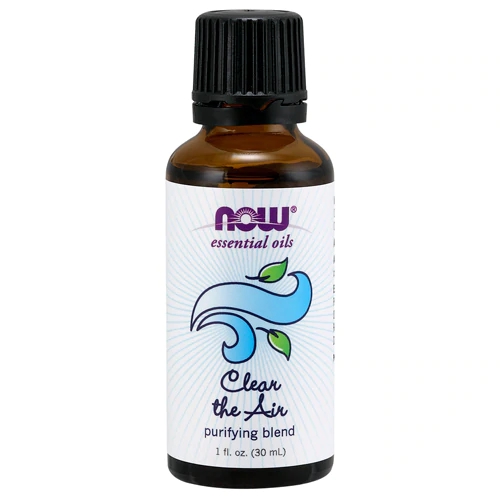 NOW Foods Óleo Essencial Clear the Air 30ml - Purificação e Bem-Estar do Ar