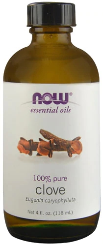 Óleo Essencial de Cravo NOW Foods 118ml - Pureza e Bem-Estar Natural