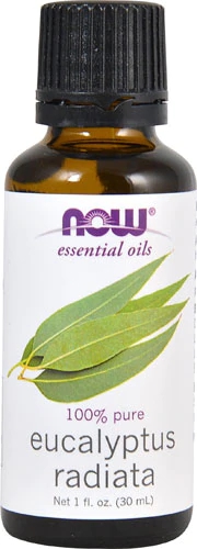 Óleo Essencial de Eucalipto Radiata NOW Foods 30ml - Purificação e Bem-Estar Respiratório