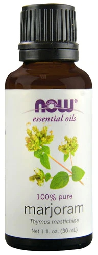 Óleo Essencial de Manjerona NOW Foods - 30ml - Puro e Natural