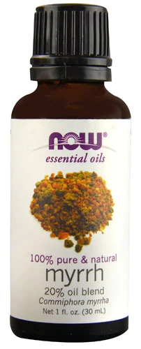 NOW Foods Óleo Essencial de Mirra Puro 30ml - Bem-Estar e Cuidado Natural
