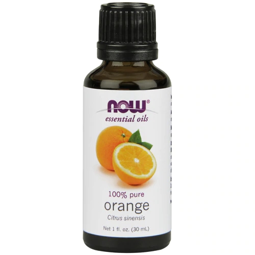 Óleo Essencial de Laranja NOW Foods 100% Puro - 30ml (Energia e Bem-Estar)