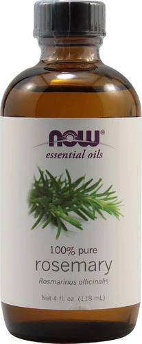Óleo Essencial de Alecrim NOW Foods - 118ml - Pureza e Bem-Estar