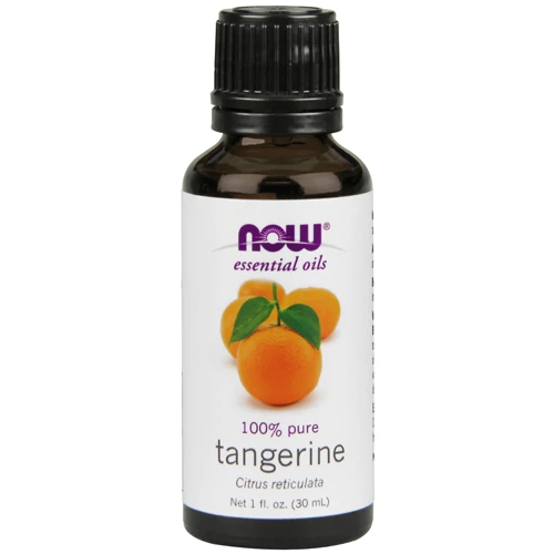 Óleo Essencial de Tangerina NOW Foods 30ml - Aroma Cítrico e Bem-Estar Natural