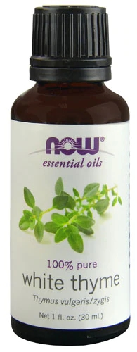 Óleo Essencial de Tomilho Branco NOW Foods - 30ml - Puro e Natural