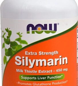 NOW Foods Extra Strength Silymarin Milk Thistle Extract -- 450 mg - 120 Softgels