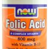 Comprar now foods folic acid -- 800 mcg - 250 tablets preço no brasil food & beverages meat & meat alternatives suplementos em oferta suplemento importado loja 5 online promoção -