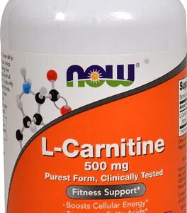 NOW Foods L-Carnitine -- 500 mg - 180 Vcaps®