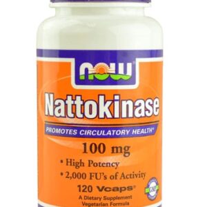 NOW Foods Nattokinase -- 100 mg - 120 Veg Capsules
