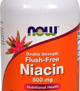 NOW Foods Niacin Flush-Free -- 500 mg - 180 Vcaps®