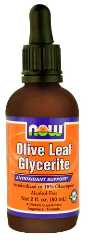 Extrato de Folha de Oliveira NOW Foods - 59ml (2 fl oz) - Bem-Estar Natural