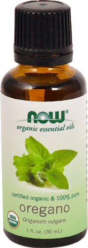 Óleo Essencial de Orégano Orgânico NOW Foods - 30ml - Puro e Natural