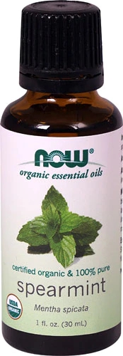 Óleo Essencial de Hortelã Verde Orgânico NOW Foods - 30ml