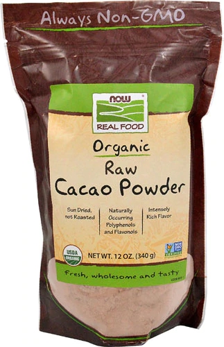 NOW Foods Organic Raw Cacao Powder -- 12 oz