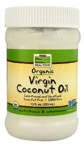 NOW Foods Real Food Organic Virgin Coconut Oil -- 20 fl oz
