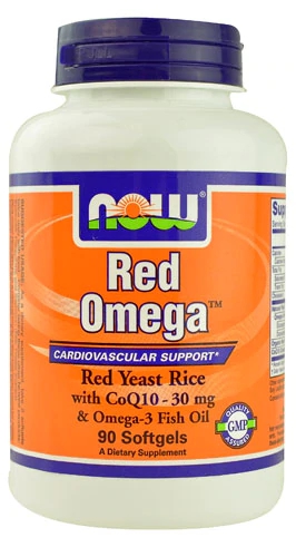 NOW Foods Red Omega™ 90 Cápsulas Softgel - Saúde Cardiovascular e Bem-Estar