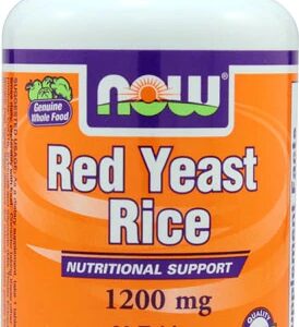 NOW Foods Red Yeast Rice -- 1200 mg - 60 Tablets