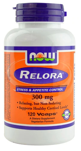NOW Foods Relora® - 300mg - 120 Cápsulas Vegetarianas - Bem-Estar e Relaxamento Natural