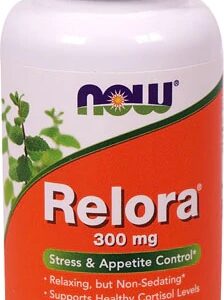 NOW Foods Relora® Controle de Estresse e Apetite 300mg - 60 Cápsulas Vegetais