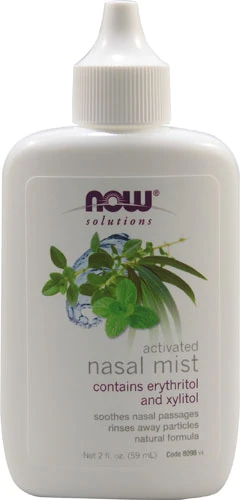 NOW Foods Activated Nasal Mist - Solução Nasal com Óleos Essenciais - 59ml