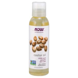 NOW Foods Solutions Castor Oil -- 4 fl oz