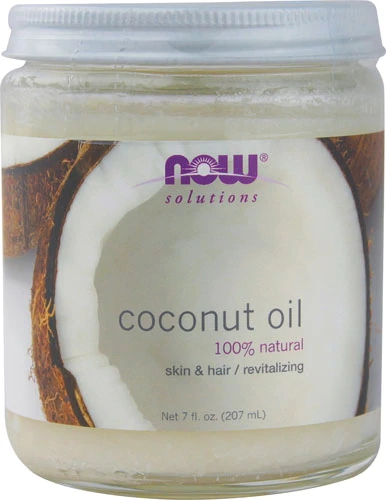 NOW Foods Óleo de Coco Puro Premium 198ml - Versatilidade e Saúde Natural