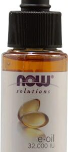 Óleo de Vitamina E NOW Foods Solutions 23000 UI - 30ml (1 fl oz) - Antioxidante Potente