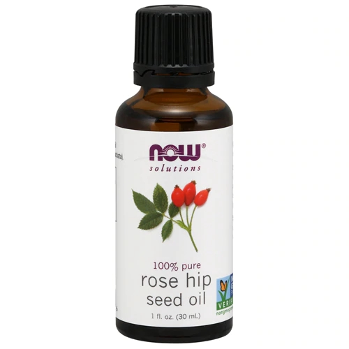 Óleo de Semente de Rosa Mosqueta NOW Foods Solutions 30ml - Hidratação e Regeneração Natural