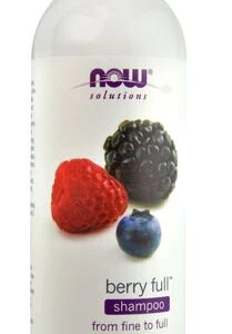NOW Foods Solutions Shampoo Berry Full™ - 473ml: Limpeza Profunda e Nutrição para Seus Cabelos