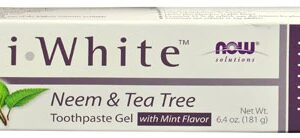 Comprar now foods solutions xyli white™ neem & tea tree toothpaste gel mint -- 6. 4 oz preço no brasil beauty & personal care oral hygiene personal care suplementos em oferta toothpaste suplemento importado loja 61 online promoção -
