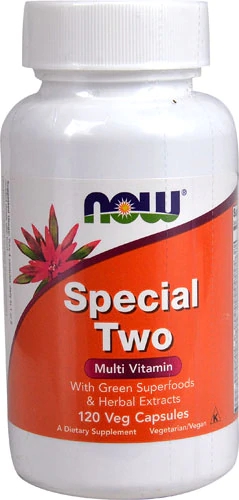 NOW Foods Special Two Multi Vitamina - 120 Cápsulas Vegetais - Suporte Completo para Saúde e Bem-Estar
