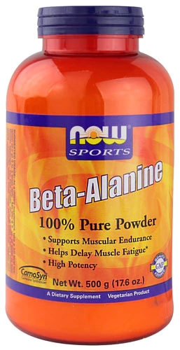 NOW Sports Beta-Alanina CarnoSyn® 2000mg - 500g: Potencialize Seu Desempenho Esportivo