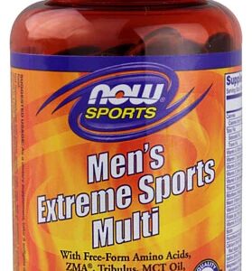 NOW Foods Sports Men's Extreme Sports Multi - 90 Softgels: Energia e Performance Máxima