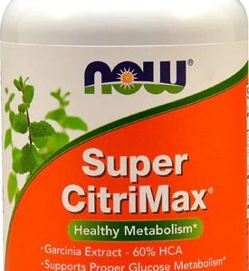 NOW Foods Super CitriMax® 90 Cápsulas - Gerenciamento de Peso e Energia