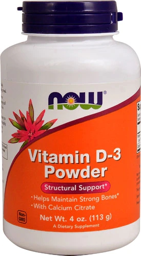 NOW Foods Vitamin D-3 Powder -- 4 oz