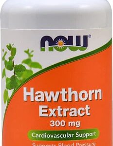 NOW Hawthorn Extract -- 300 mg - 90 Veg Capsules