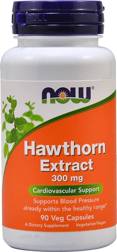 Extrato de Espinheiro-Branco NOW Foods 300mg - 90 Cápsulas Vegetais