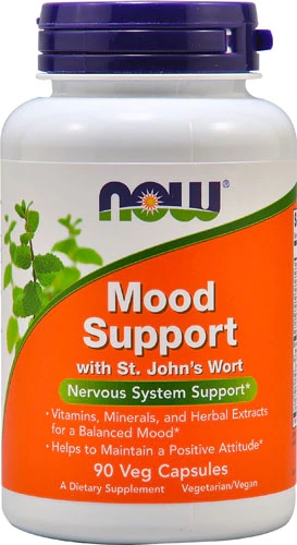 NOW Mood Support with St. John's Wort -- 90 Veg Capsules