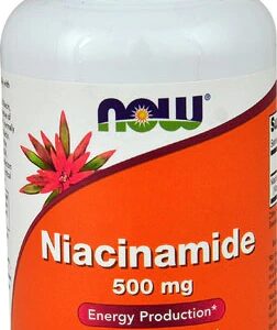 NOW Niacinamide -- 500 mg - 100 Capsules