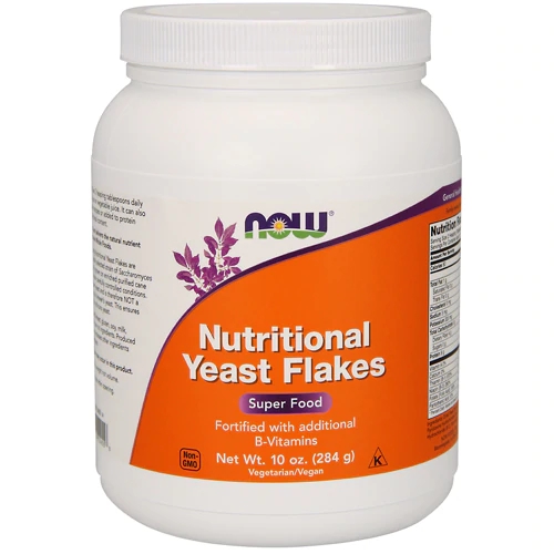 NOW Nutritional Yeast Flakes -- 10 oz