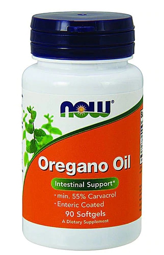 NOW Suplemento Óleo de Orégano com Cúrcuma e Gengibre - 90 Cápsulas Softgel