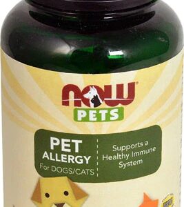 NOW Pets Pet Allergy For Dogs and Cats -- 75 Chewable Tablets