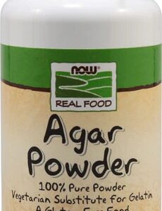 Agar em Pó NOW Real Food - 57g: Gelificante Natural para Suas Receitas
