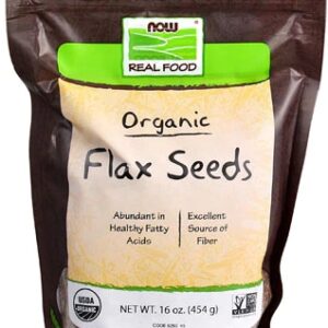 Comprar now real food certified organic flax seeds -- 16 oz preço no brasil flaxseed food & beverages seeds suplementos em oferta suplemento importado loja 73 online promoção -