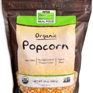 Comprar now real food™ certified organic popcorn -- 24 oz preço no brasil diet foods diet products snacks suplementos em oferta suplemento importado loja 17 online promoção -