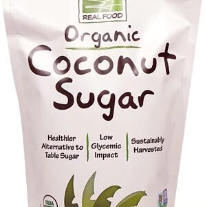 Açúcar de Coco Orgânico NOW Real Food 454g