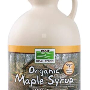 Xarope de Maple Orgânico NOW Real Food™ - 946ml (32 fl oz)